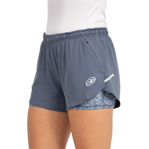 Pantaloncini da donna Bullpadel Ozono grigi - Esprit Padel Negozio