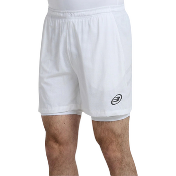 Pantalón corto Bullpadel Usela Blanco - Esprit Padel Shop