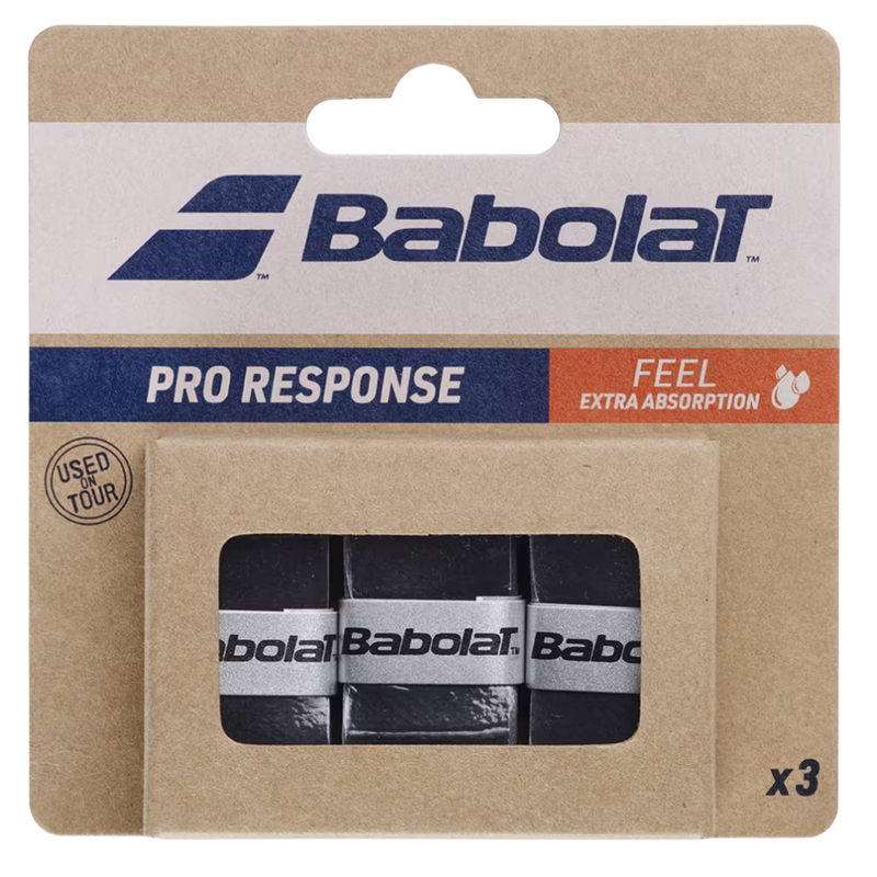 Surgrip Babolat Pro Response x3 Noir - Esprit Padel Shop