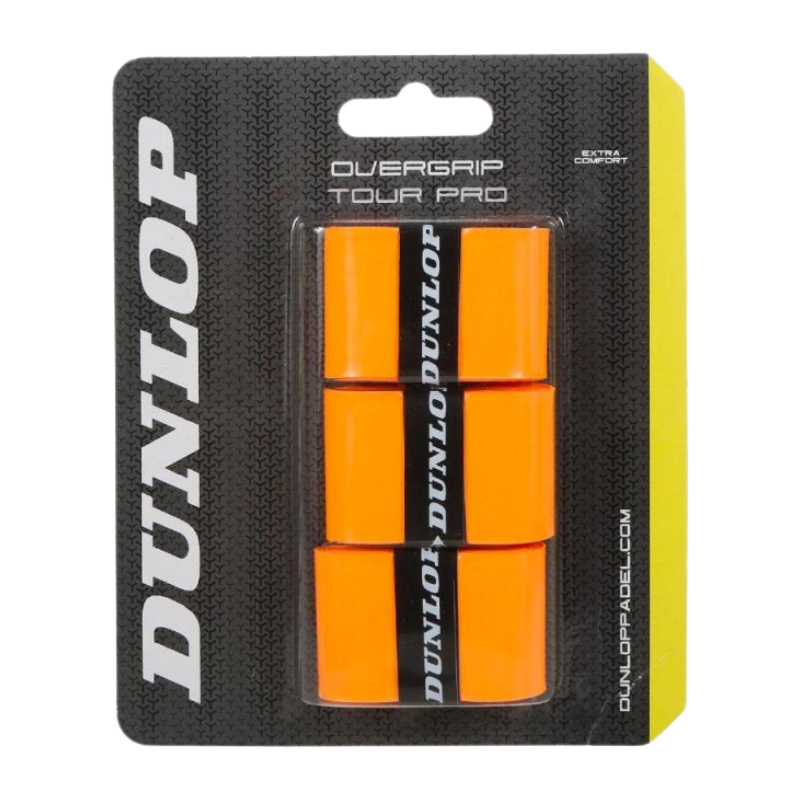Surgrips Dunlop Tour Pro Orange x 3 - Esprit Padel Shop