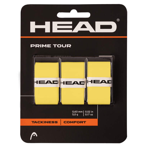 Overgrips Head Prime Tour Yellow x3 - Esprit Padel Shop