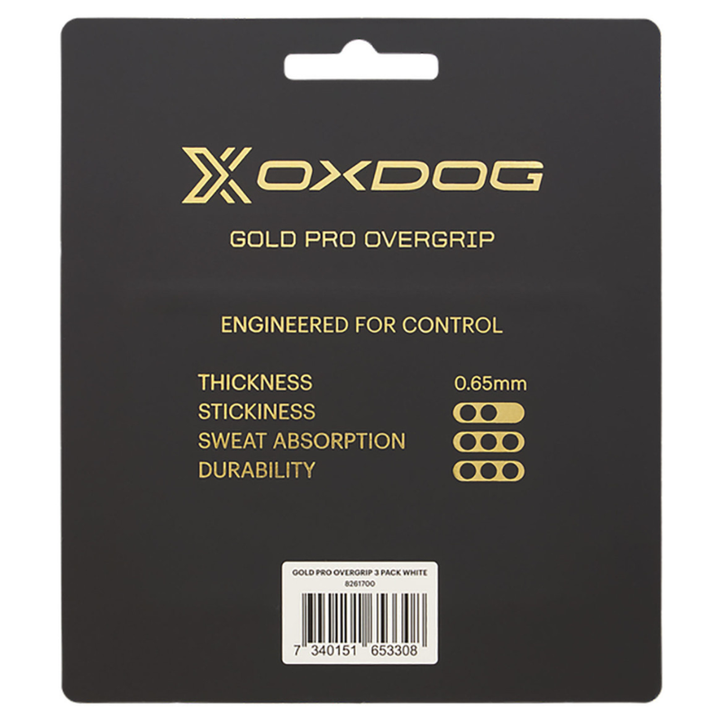 Surgrips Oxdog Gold Pro x3 Blanc - Esprit Padel Shop