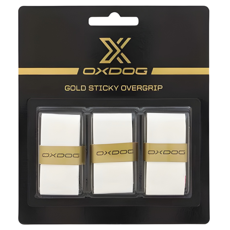 Surgrips Oxdog Gold Sticky Blanc x3 - Esprit Padel Shop