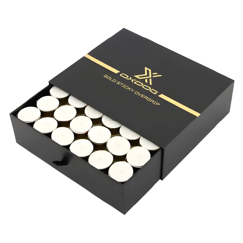 Boîte de 60 Surgrips Oxdog Gold Sticky Blanc - Esprit Padel Shop