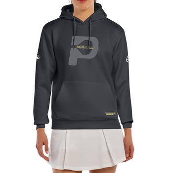 Felpa Bullpadel Aerea Donna Nera - Esprit Padel Negozio