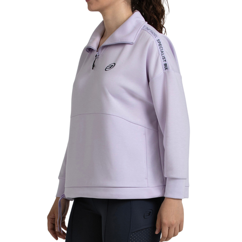 Sudadera Bullpadel Alasia violeta para niña júnior - Esprit Padel Shop