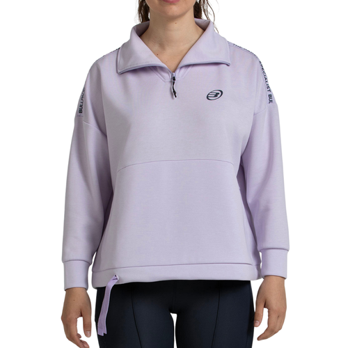 Sudadera Bullpadel Alasia violeta para niña júnior - Esprit Padel Shop