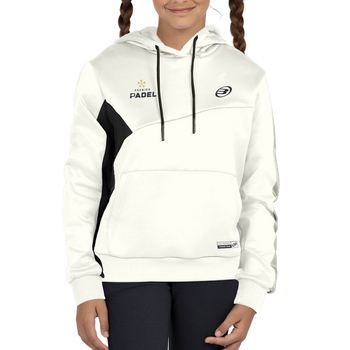 Sudadera Bullpadel Peder Blanco Junior - Esprit Padel Shop