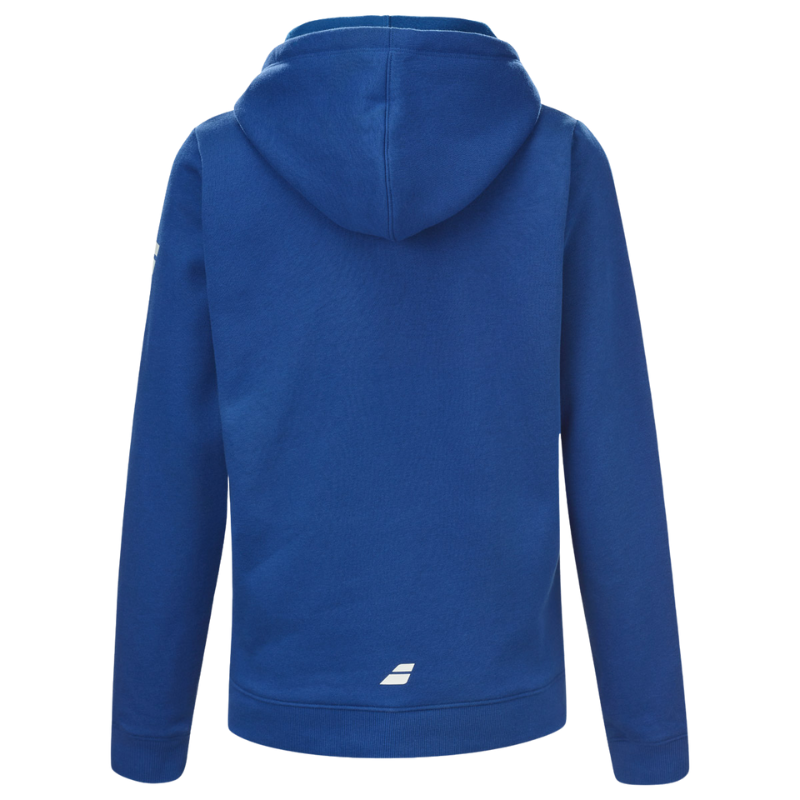 Sweat Babolat Exercice Hood Femme Bleu 2024 - Esprit Padel Shop