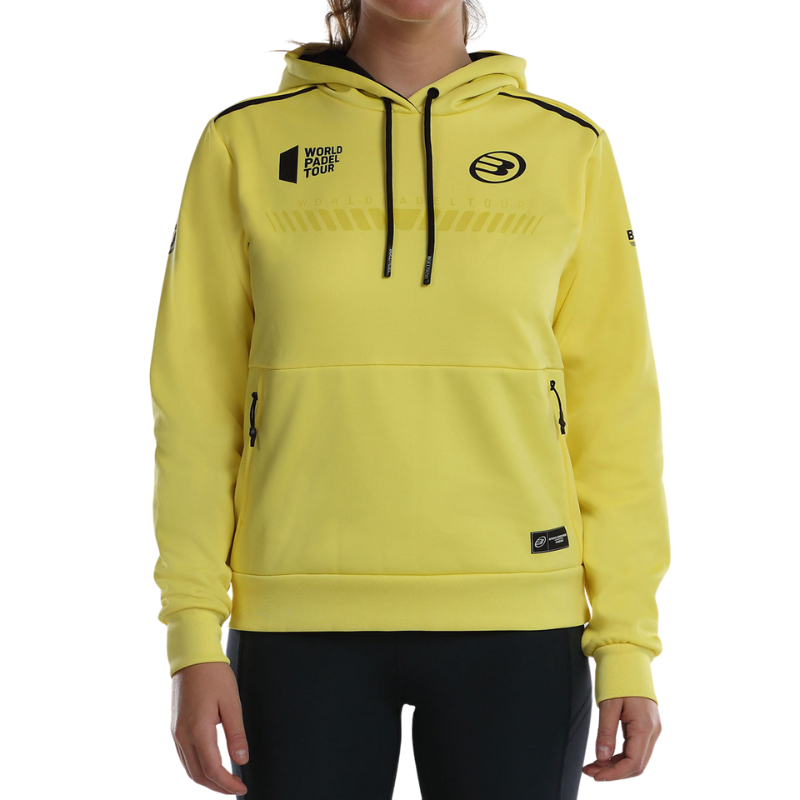 Sweat Bullpadel Leste Femme Jaune - Esprit Padel Shop
