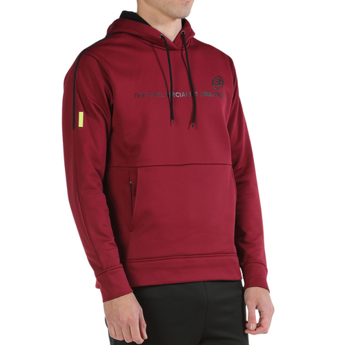 Felpa rossa Bullpadel Lipis - Esprit Padel Negozio