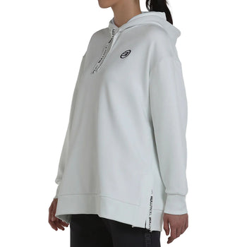 Bullpadel Nan Women's sweatshirt White - Esprit Padel Shop