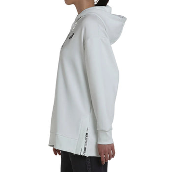 Bullpadel Nan Women's White Sweatshirt - Esprit Padel Shop