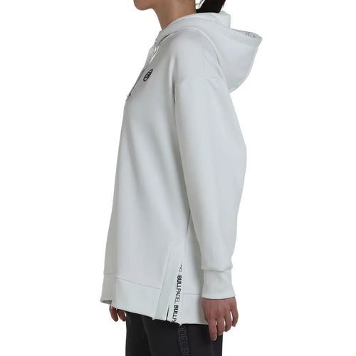 Bullpadel Nan Women's White Sweatshirt - Esprit Padel Shop