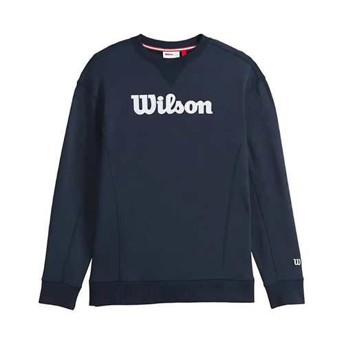 Sudadera Wilson Team Crewneck Script Azul Marino - Esprit Padel Shop