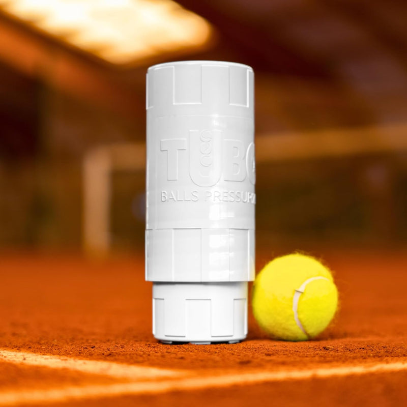 Système de pressurisation de balles TuboPlus x3 Blanc - Esprit Padel Shop