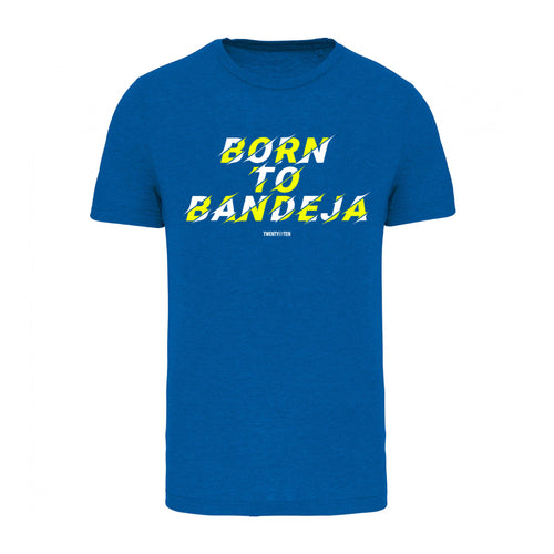 Camiseta TBT - Padel Wear® Born to Bandeja poliéster azul - Esprit Padel Shop