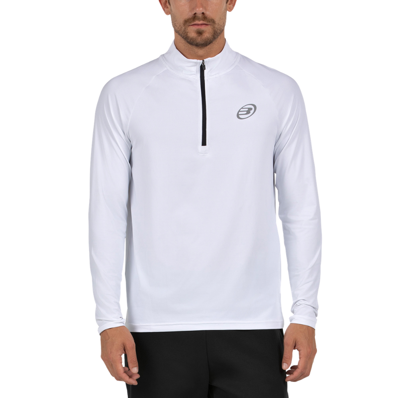 T-shirt de manga comprida Bullpadel Bisol Branca - Esprit Padel Shop