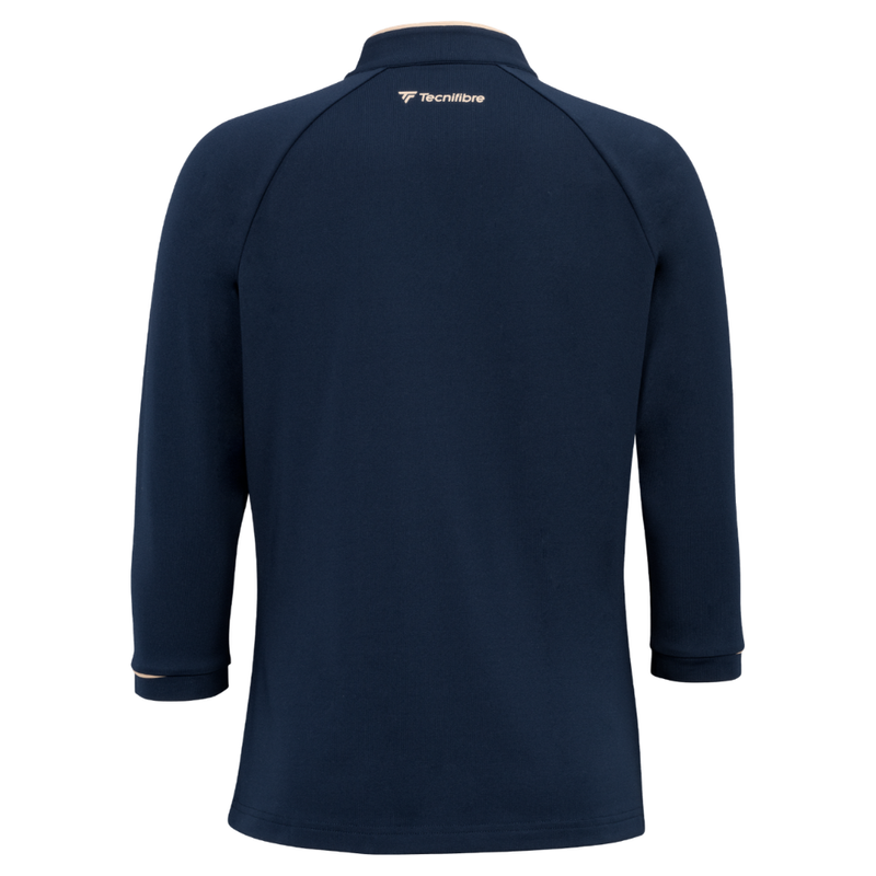 Tecnifibre Thermo Zip Navy Blue Women's Sweatshirt - Esprit Padel Shop