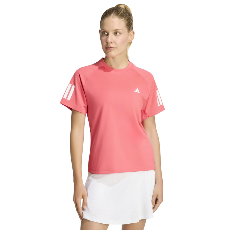 T-shirt Adidas Club Tee Turbo Rose Femme - Esprit Padel Shop