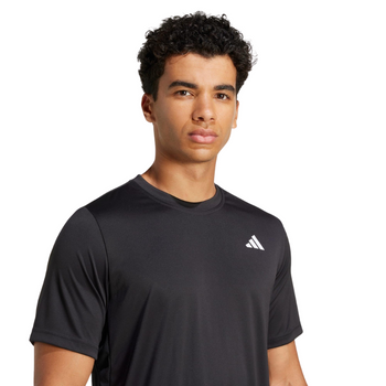 T-shirt Adidas Club Tee Noir - Esprit Padel Shop