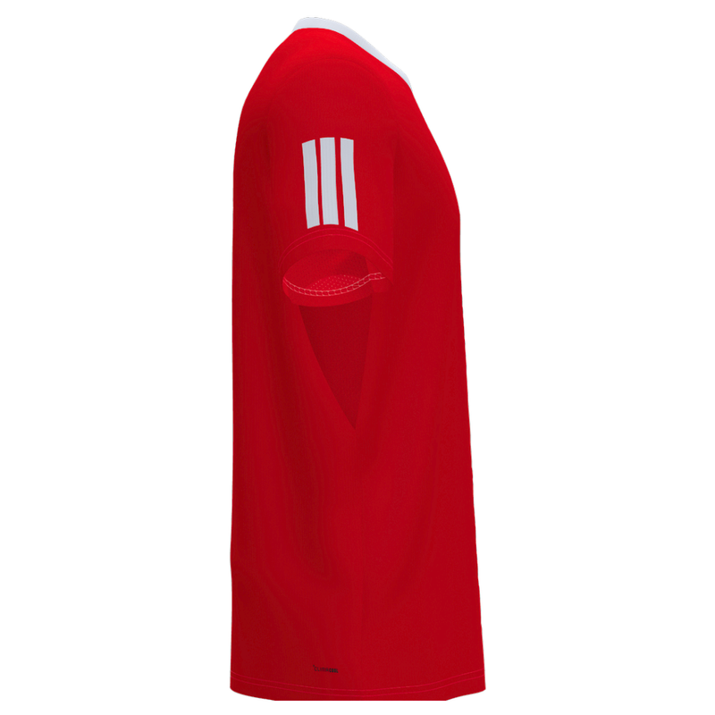 Maglietta Adidas Club 3 Stripes Rossa - Esprit Padel Negozio