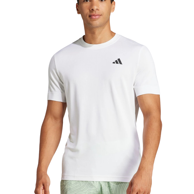 T-shirt Adidas Freelift Blanc - Esprit Padel Shop