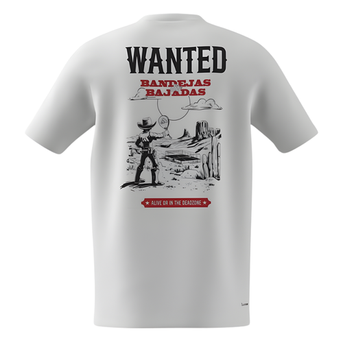 T-shirt Adidas Padel Wanted Blanc - Esprit Padel Shop