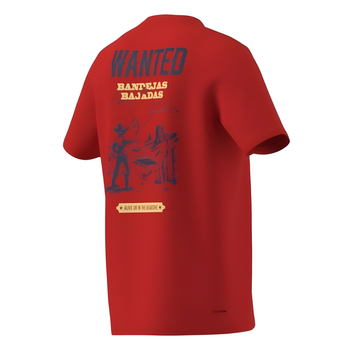 T-shirt Adidas Wanted Rouge - Esprit Padel Shop