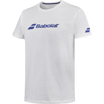 T-shirt Babolat Exercice Tee Blanc 2024 - Esprit Padel Shop
