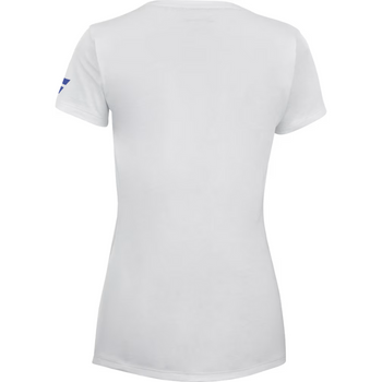 Camiseta Babolat Exercice Tee Blanco Mujer 2024 - Esprit Padel Shop