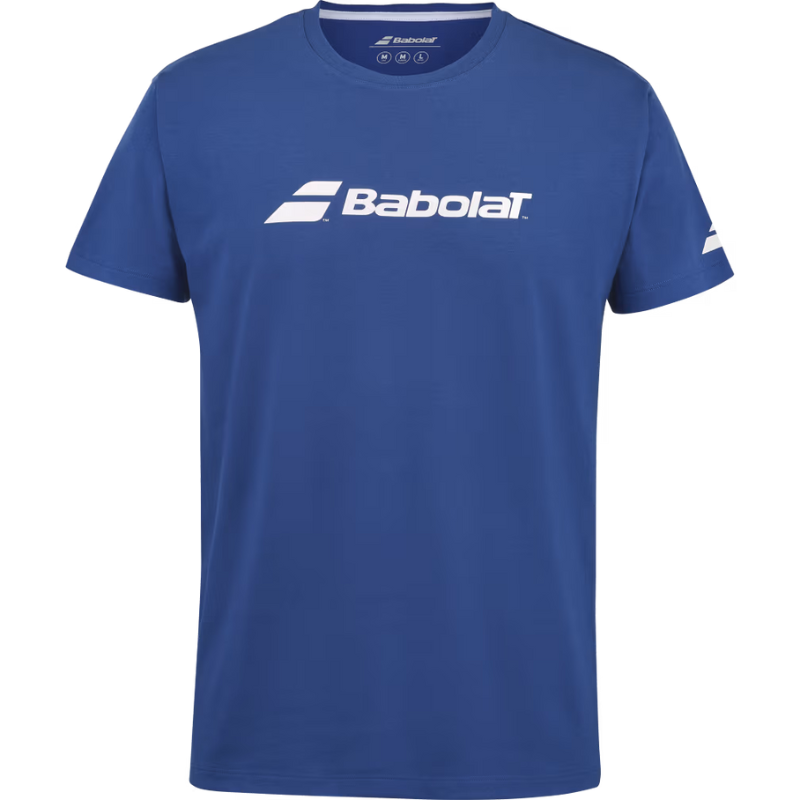 T-shirt Babolat Exercice Tee Bleu Junior Boy 2024 - Esprit Padel Shop