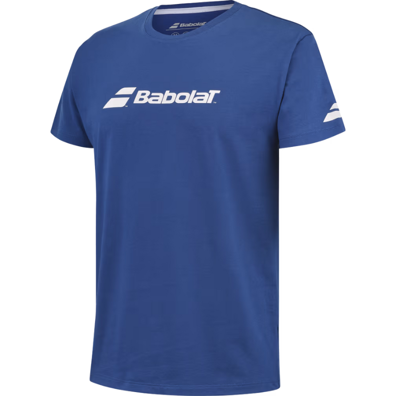T-shirt Babolat Exercice Tee Bleu Junior Boy 2024 - Esprit Padel Shop