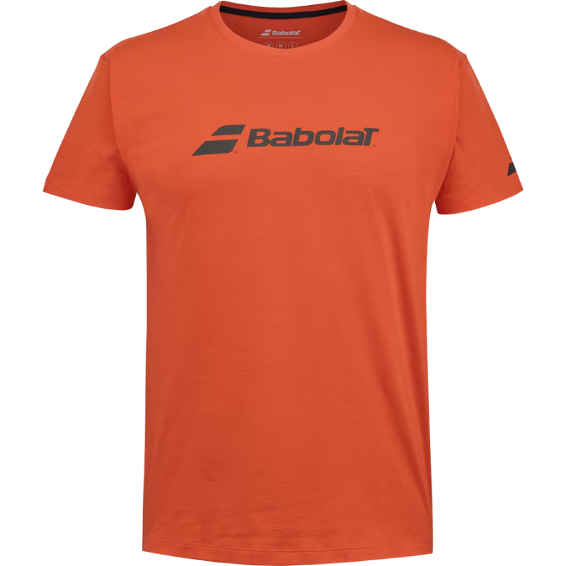T-shirt Babolat Exercice Tee Rouge Junior Boy 2024 - Esprit Padel Shop