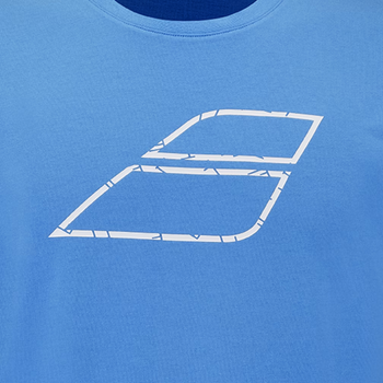 T-shirt Babolat Exercise Cotton Tee Azul Junior Boy 2026 - Esprit Padel Shop