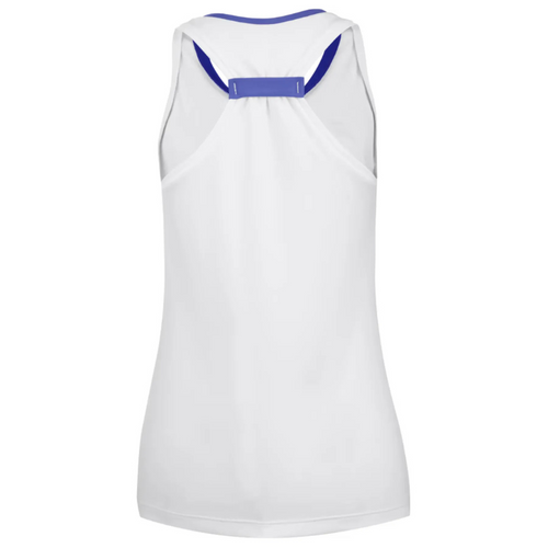 Maglia Babolat Play Tank Top Junior Donna Bianco 2024 - Esprit Padel Shop