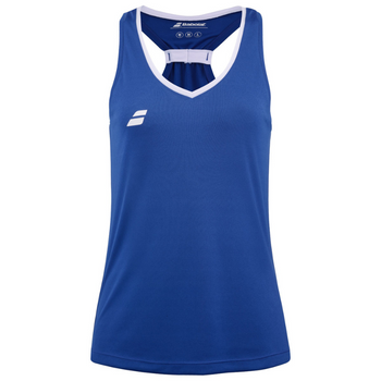 Maglia Babolat Play Tank Top Junior Donna Blu 2024 - Esprit Padel Shop