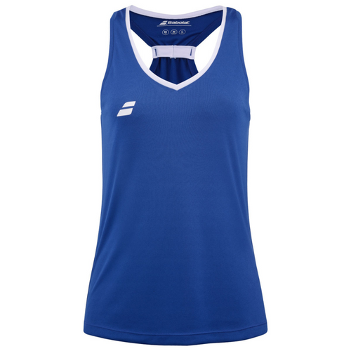 Maglia Babolat Play Tank Top Junior Donna Blu 2024 - Esprit Padel Shop
