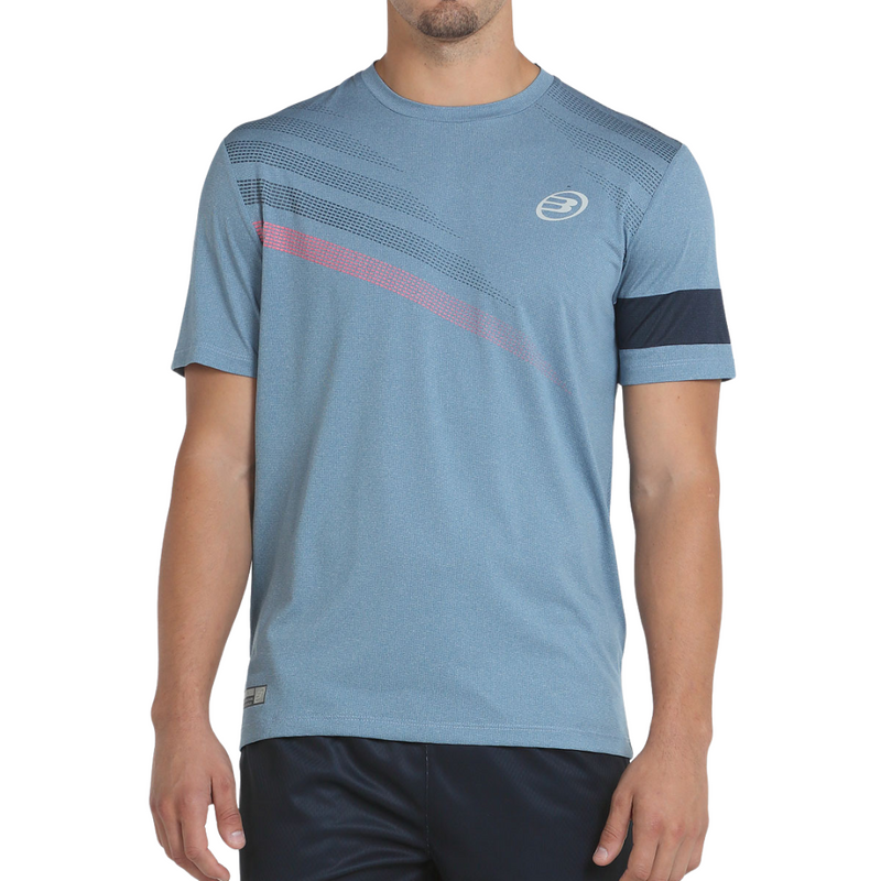 T-shirt Bullpadel Cambre Bleu - Esprit Padel Shop