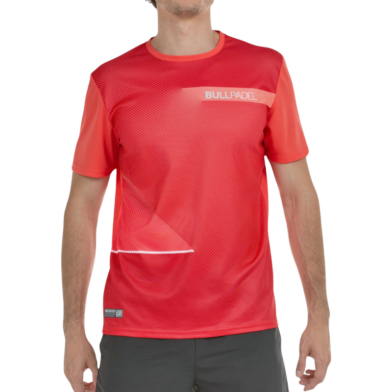 T-shirt Bullpadel Carino Rouge - Esprit Padel Shop