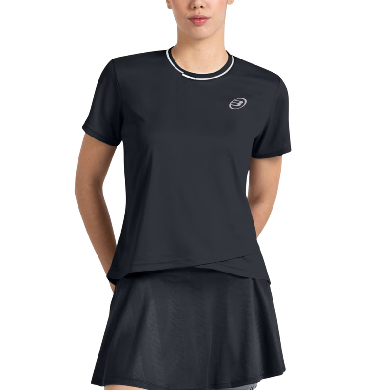 T-shirt Bullpadel Tilian Noir Femme - Esprit Padel Shop