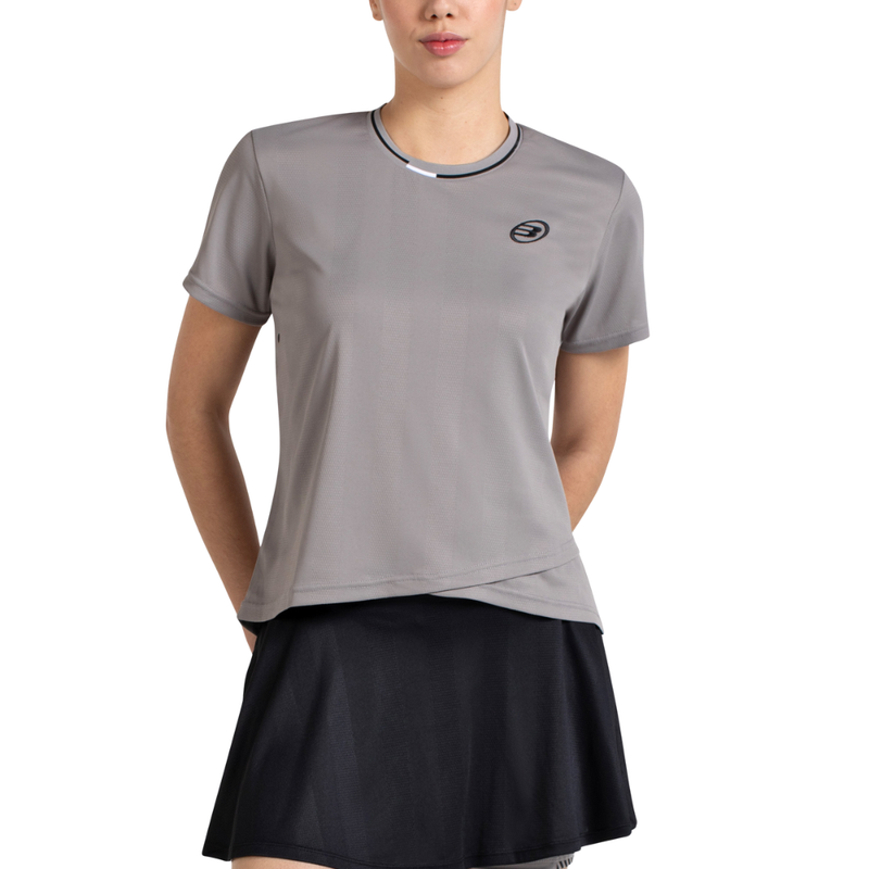 T-shirt Bullpadel Tilian grijs voor dames - Esprit Padel Shop