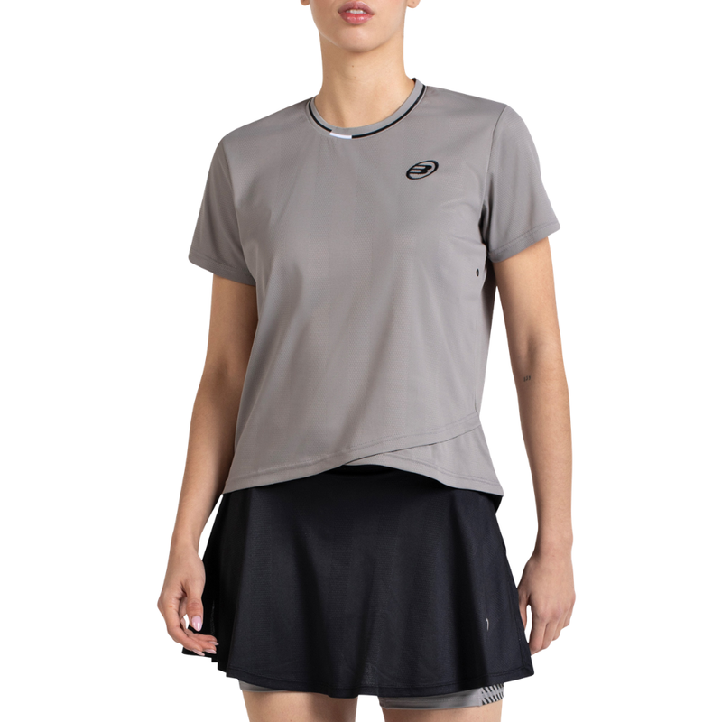 T-shirt Bullpadel Tilian grijs voor dames - Esprit Padel Shop
