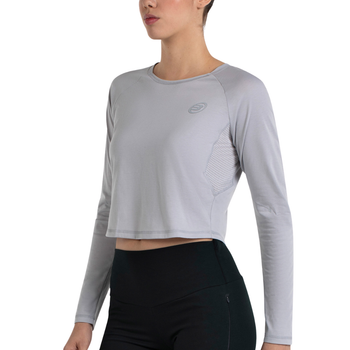 Camiseta Bullpadel Almo Gris Mujer - Esprit Padel Shop