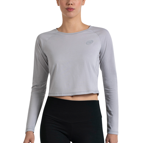Camiseta Bullpadel Almo Gris Mujer - Esprit Padel Shop