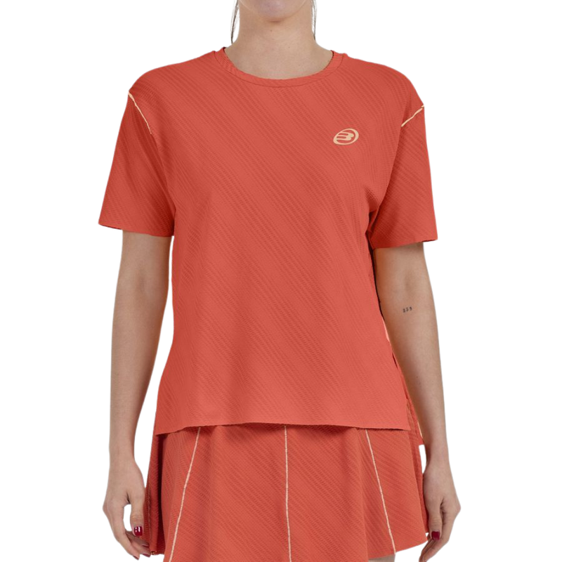 T-shirt Bullpadel Almoin Orange Femme - Esprit Padel Shop