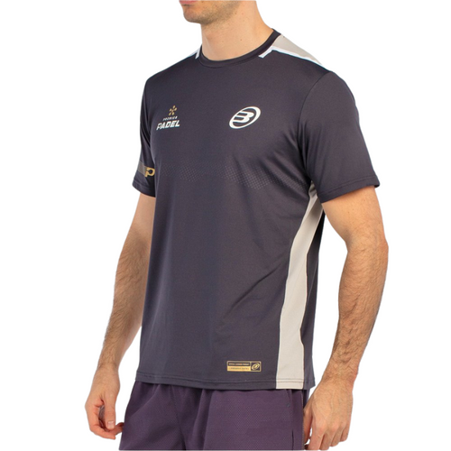 T-shirt Bullpadel Brece zwart - Esprit Padel Shop