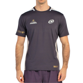 T-shirt Bullpadel Brece zwart - Esprit Padel Shop