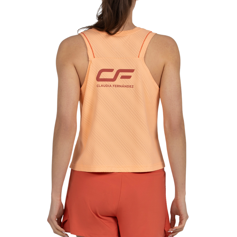 Débardeur Bullpadel Replica Claudia 26V Orange Femme - Esprit Padel Shop