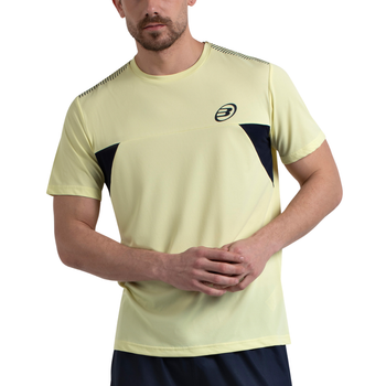 T-shirt Bullpadel Crase Jaune - Esprit Padel Shop